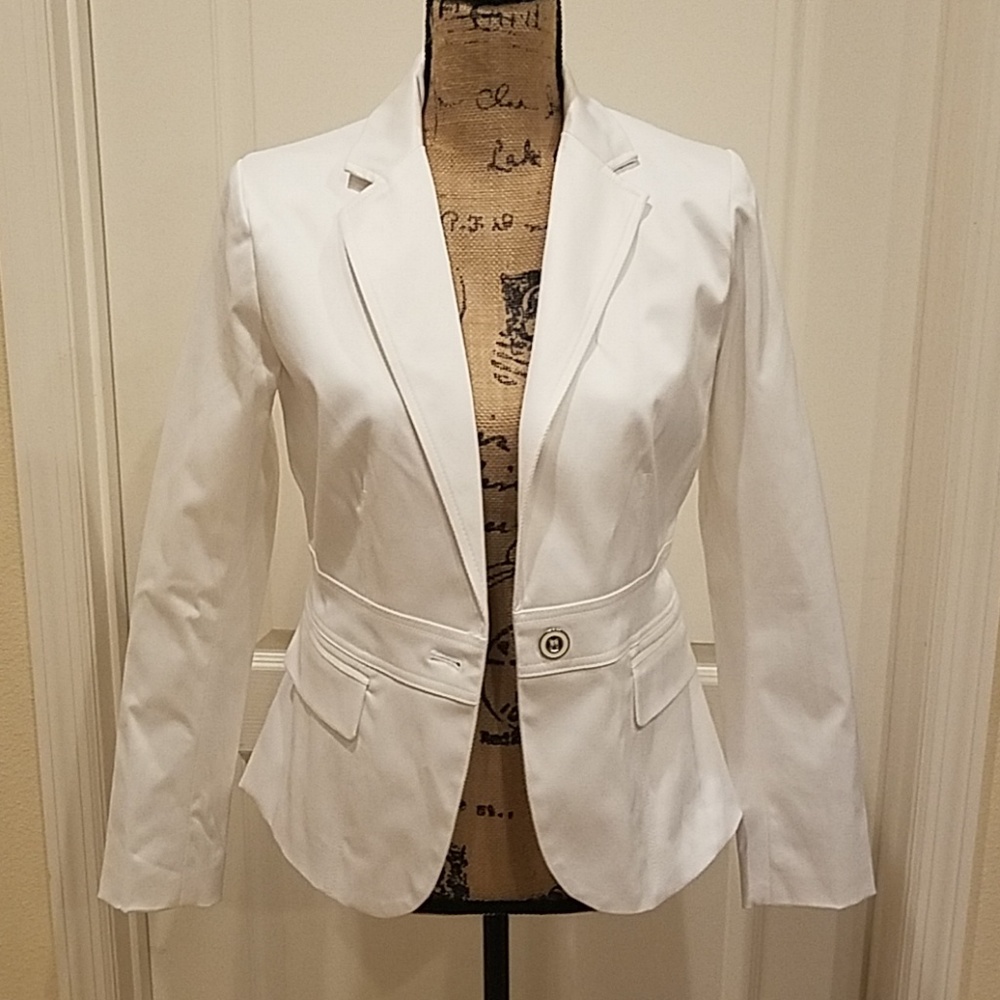 White blazer